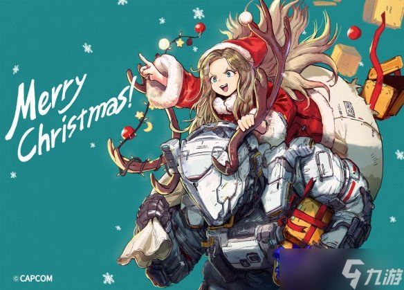 小萝莉萌扮圣诞老人! 卡普空发布《虚实万象》圣诞贺图