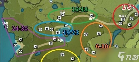 只狼（细致描绘每个位置）