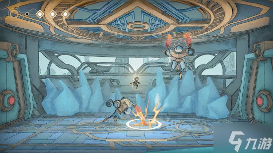 唯美类银河城《秘奥：秘宇奥忆》定档1月21日：水彩手绘风 探索腐朽方舟