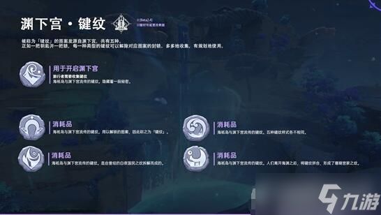 渊下宫键纹的那些事儿：解锁、收集与巧妙运用