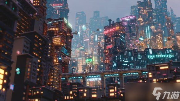 《我的世界》建筑大佬分享自制神作：中式赛博超惊艳!