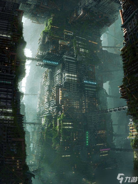 《我的世界》建筑大佬分享自制神作：中式赛博超惊艳!