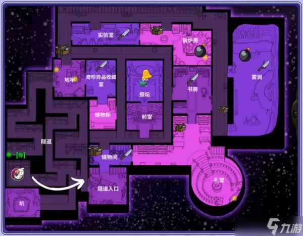 鹅鸭杀地下室地图讲解