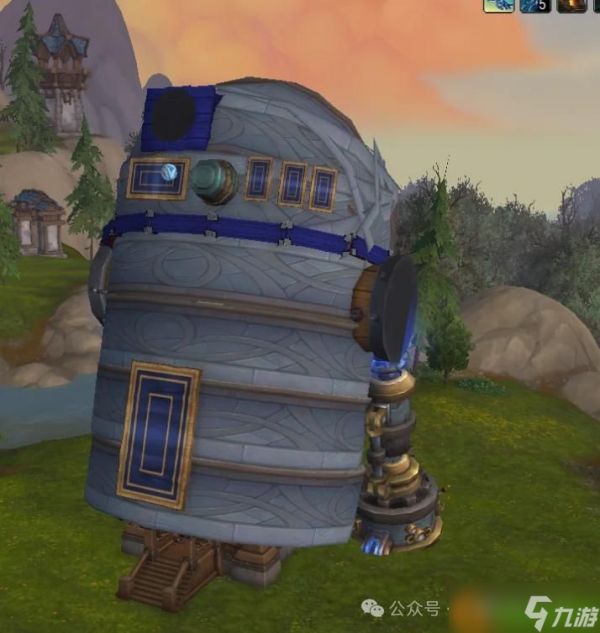 魔兽：跳出固有思维经典作品！Top_Syllabub6619将R2-D2机器人变身巨萌房屋