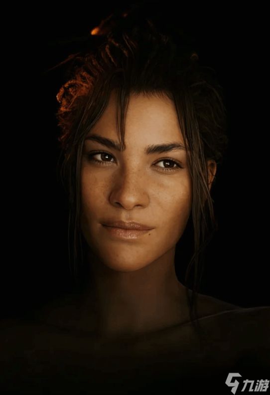 玩家为《赛博朋克2077》女角色卸妆：素颜好像更美了！