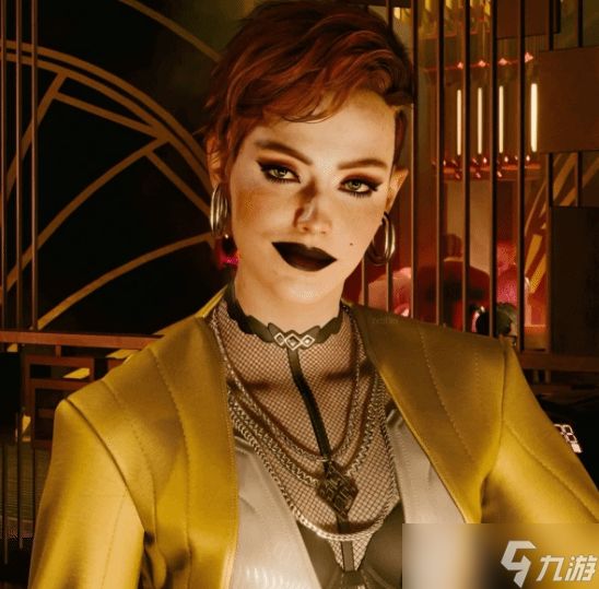 玩家为《赛博朋克2077》女角色卸妆：素颜好像更美了！