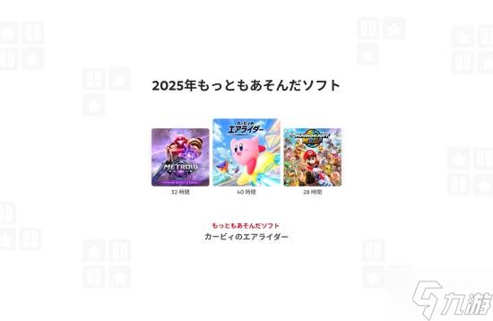 任天堂发布2025年回顾!历年最晚一次
