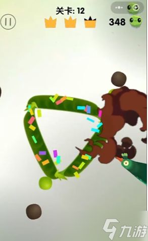 疯狂的鸽子第12关通关攻略：掌握三角布局技巧轻松三星