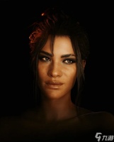 玩家为《赛博朋克2077》女角色卸妆 素颜好像更美了