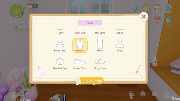 如何在《心动小镇》中自定义服装和家具