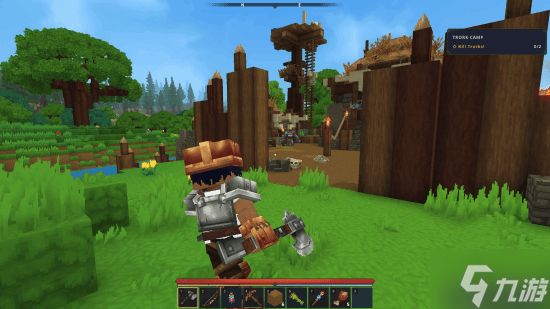 玩家分享《Hytale》MOD截图：回归《我的世界》画质!