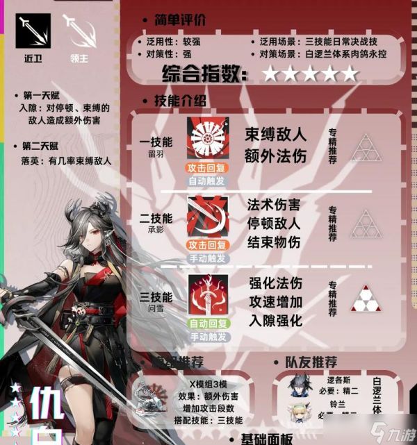 《明日方舟》游戏仇白技能介绍（探索游戏中仇白技能的种类和特点）