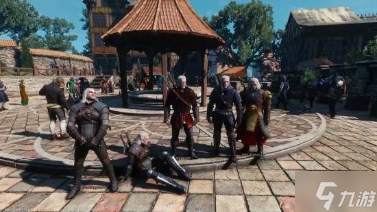 《巫师3》多人模式MOD来了！女术士打桩机组队逛街