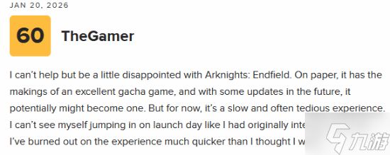 鹰角《明日方舟：终末地》M站开分79！首发卖相不错但需时间检验