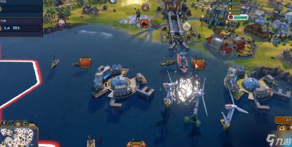 文明6内陆湖的船如何出去