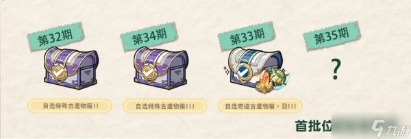 杖剑传说自选奇迹古遗物箱·羽III秘宝情报介绍