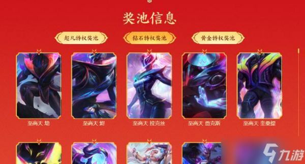 特权皮肤包含哪些英雄联盟皮肤？