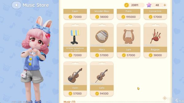 如何在《心动小镇》中获取所有乐器并创作属于你的音乐