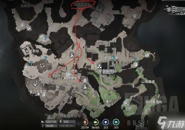 《明日方舟终末地》采石场与矿脉源区拉电线路参考