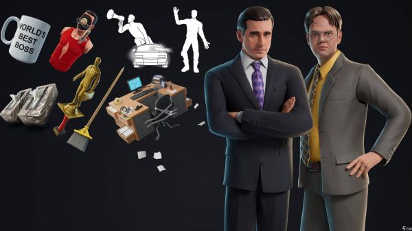 《堡垒之夜》与《办公室》联动现已成真,今日正式上线。