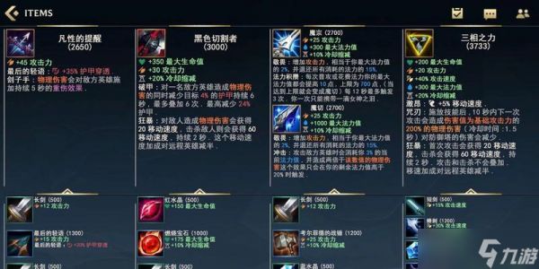 巨魔在英雄联盟中应该带什么装备？装备选择有何技巧？