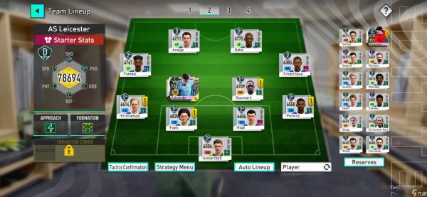 《世嘉足球俱乐部经理》（Sega Football Club Champions）最佳阵型推荐