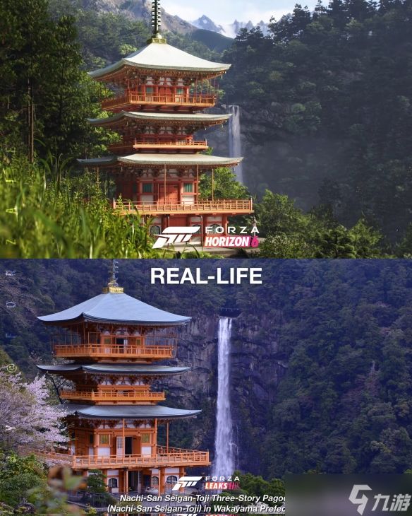 真分不清了!《极限竞速:地平线6》与现实场景对比