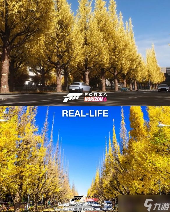 真分不清了!《极限竞速:地平线6》与现实场景对比