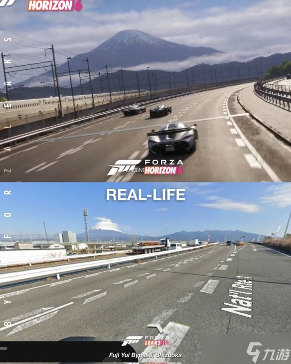 真分不清了!《极限竞速:地平线6》与现实场景对比