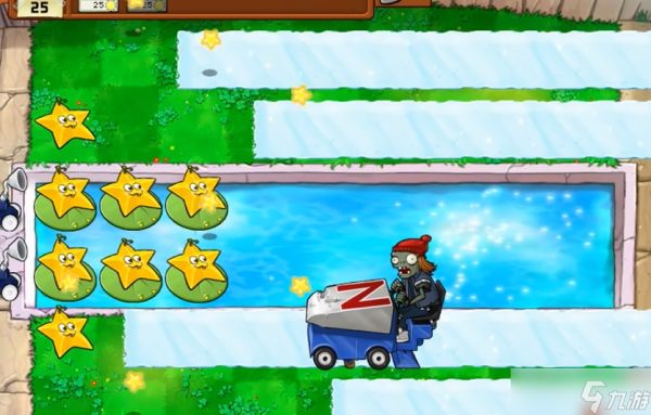 植物大战僵尸冰车和雪橇关卡怎么过