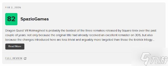 《勇者斗恶龙7RE》M站83分!值得每一位RPG粉丝入手