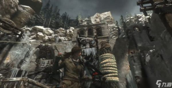 古墓丽影崛起邪恶溪谷怎么过