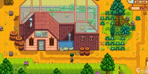 星露谷物语的温泉在哪