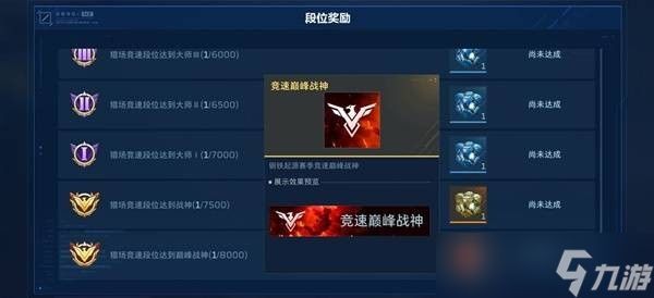 逆战未来排位奖励介绍