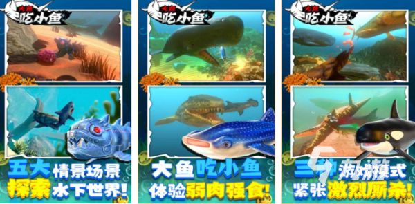 2026好玩的鱼吃鱼类休闲益智手游推荐