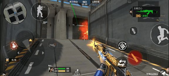 CF手游自由排位赛死亡十字正式上线，投掷点位一文解读！