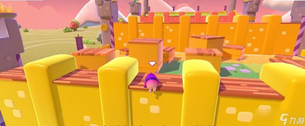 糖豆人怎么爬上高台阶