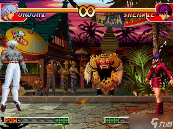 拳皇97阳光普照怎么放