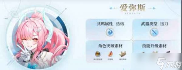 《鸣潮》爱弥斯培养材料一览