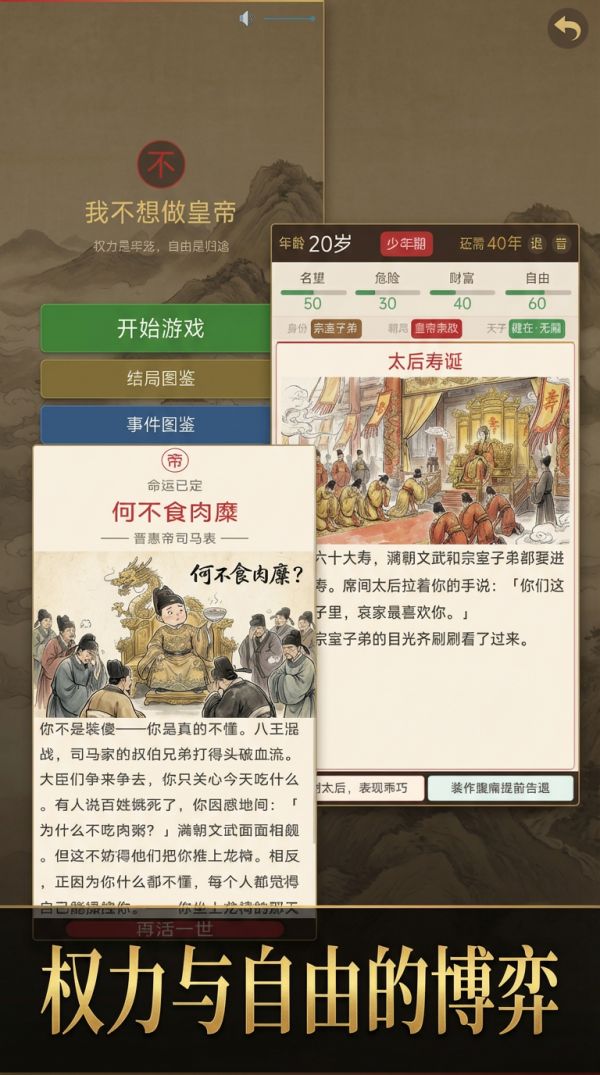 我不想做皇帝好玩吗 我不想做皇帝玩法简介