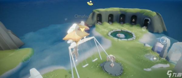 光遇怎么空中放秋千