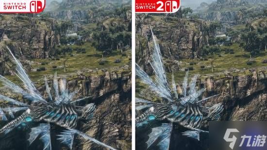 《异度之刃X》NS2版对比惊艳！4K60帧 画质飞跃升级