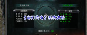 寒刃传奇系统怎么玩