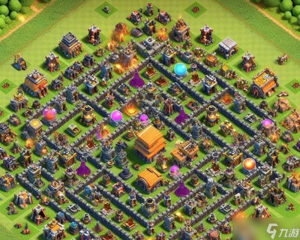 部落冲突4环阵型打法指南？