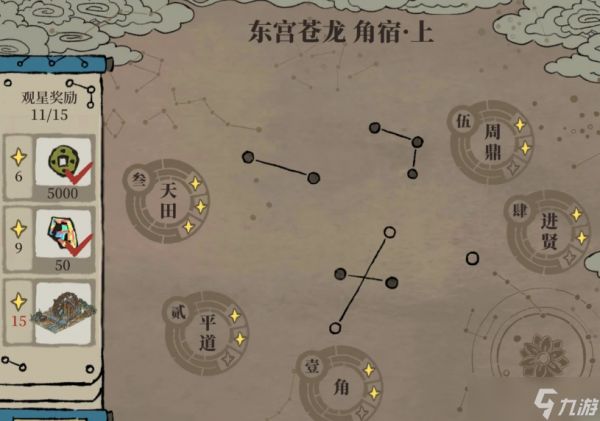 江南百景图星宿怎么进去