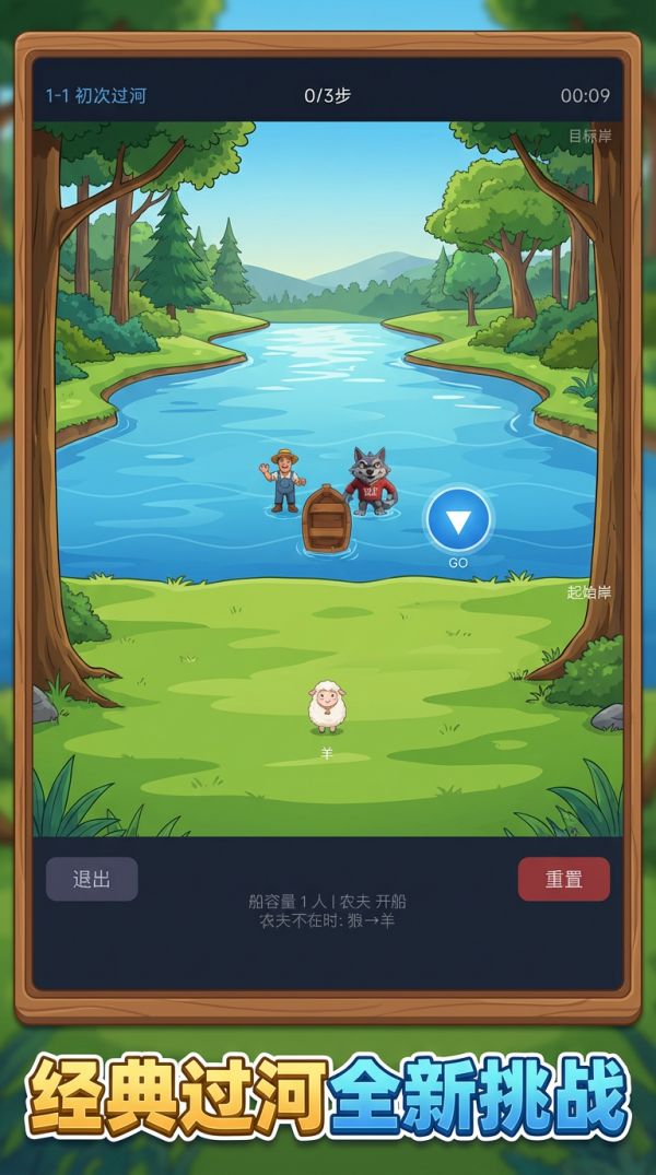 过河谜题好玩吗 过河谜题玩法简介