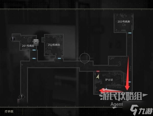 《生化危机9》疗养院密室逃脱教学 怎么离开疗养院2楼