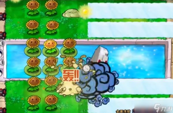 植物大战僵尸的全面冻结如何布阵