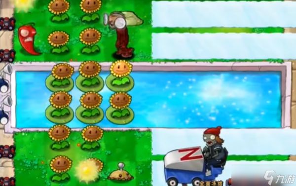 植物大战僵尸的全面冻结如何布阵