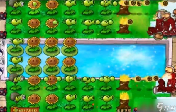 植物大战僵尸的全面冻结如何布阵